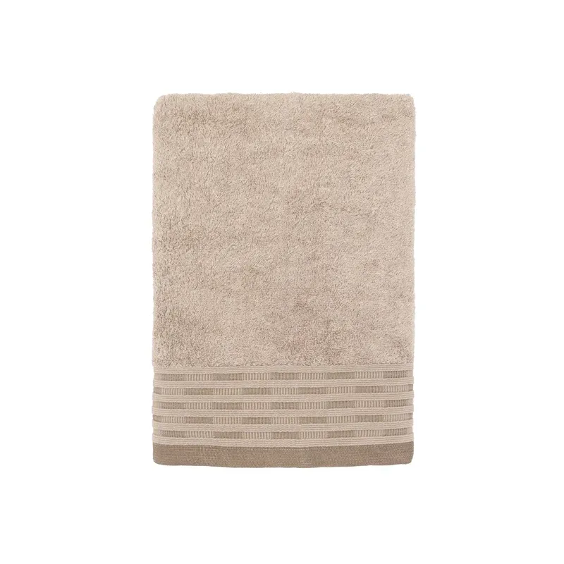 Vannas dvielis Domoletti HUDSON, bēša, 140 cm x 70 cm