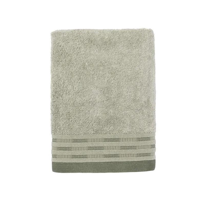 Vannas dvielis Domoletti HUDSON, olīvzaļa, 90 cm x 50 cm