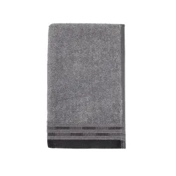 Towel hudson 650 gsm 30x50cm dark grey