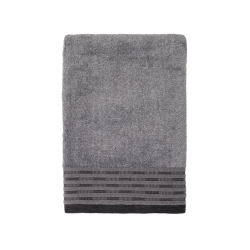 Dvielis vannasistabai Domoletti HUDSON, pelēks, 70 x 140 cm