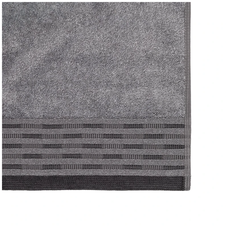 Dvielis vannasistabai Domoletti HUDSON, pelēks, 70 x 140 cm