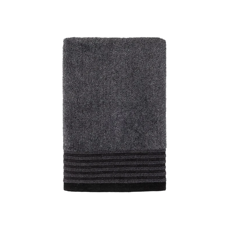 Dvielis hudson 650 gsm 70x140cm melna