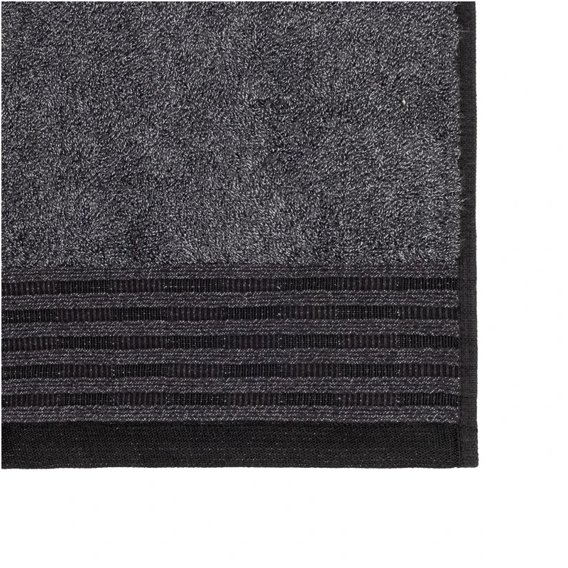 Dvielis hudson 650 gsm 70x140cm melna