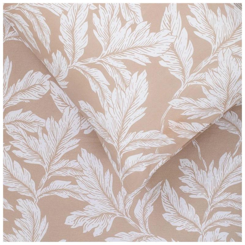 Gultas veļas komplekts Domoletti D-889, smilšu krāsa, 140x200 cm