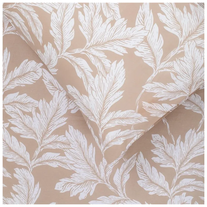 Bedding set Domoletti D-889, sand, 200x220 cm
