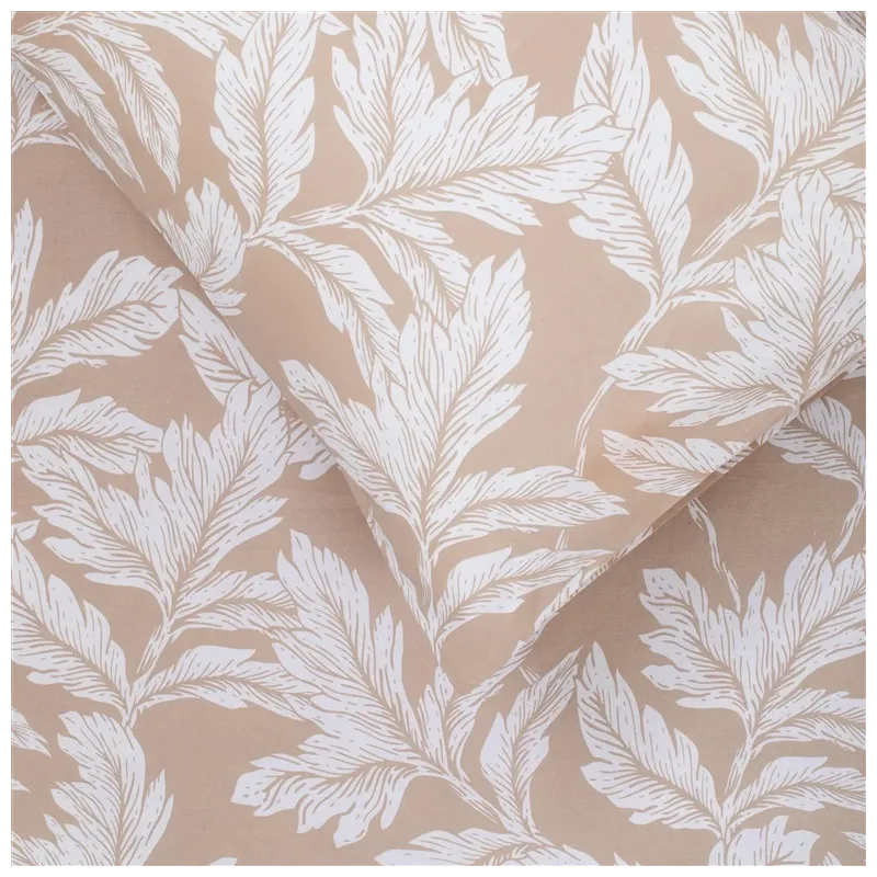 Bedding set Domoletti D-889, sand, 200x220 cm