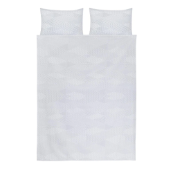 Gultas veļas komplekts Domoletti D-017, pelēks, 200x220 cm