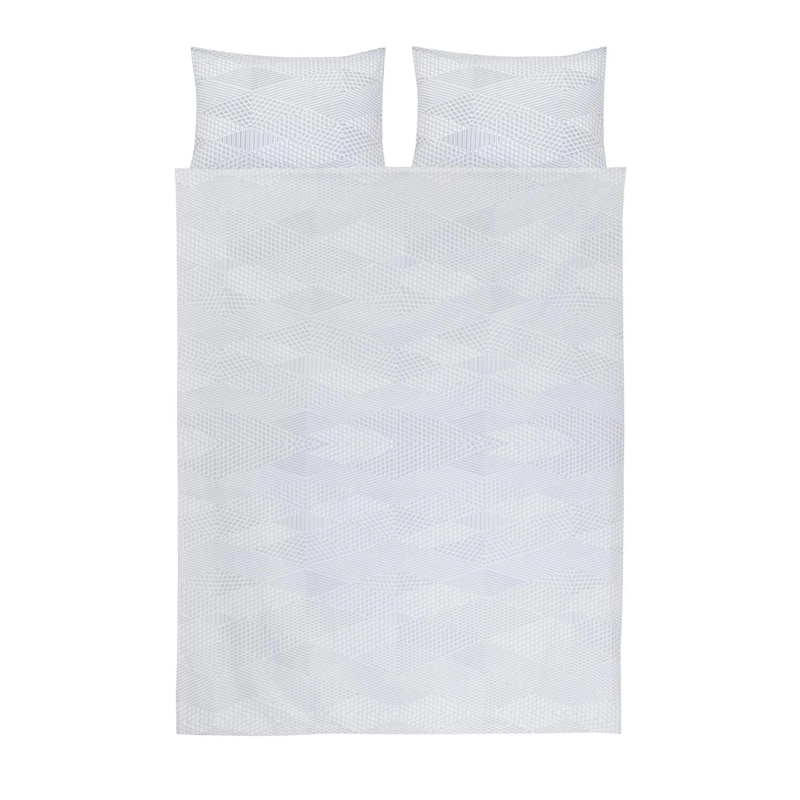 Gultas veļas komplekts Domoletti D-017, pelēks, 200x220 cm