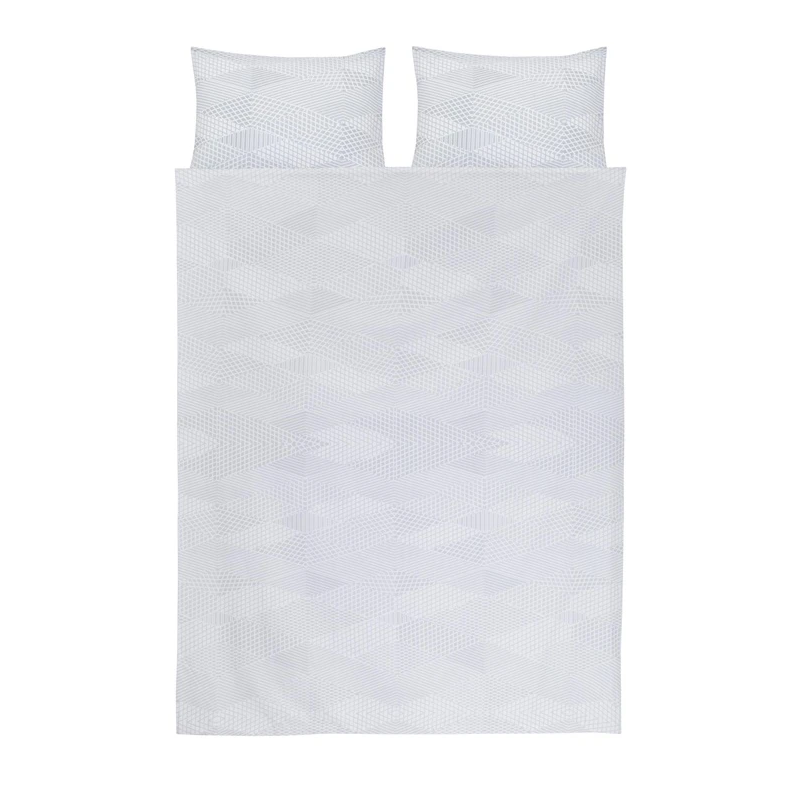 Gultas veļas komplekts Domoletti D-017, pelēks, 200x220 cm