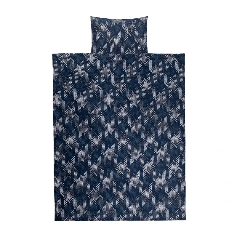 Gultas veļas komplekts Domoletti Navaro D-1068, zila, 140 x 200 cm