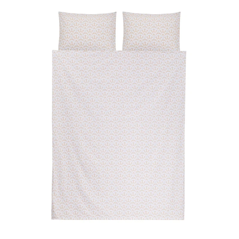 Gultas veļas komplekts Domoletti D-1022, rozā, 200x220 cm