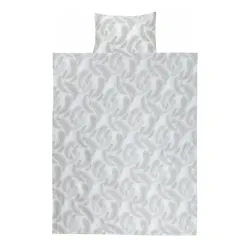 Domoletti Aveline D-017 Bedding Set, Grey, 140 x 200 cm