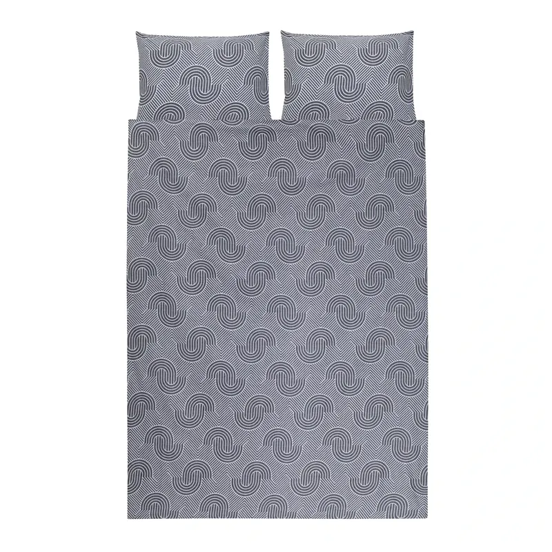 Gultas veļas komplekts Domoletti Decora D-889, pelēka krās., 200 x 220 cm