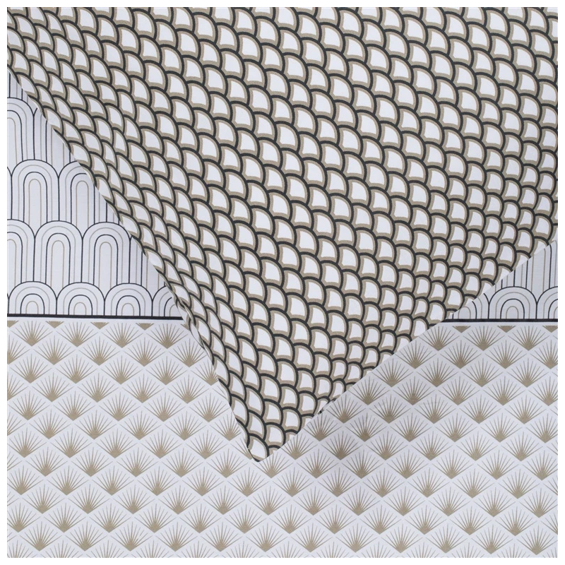 Gultas veļas komplekts Domoletti D-7676, pelēks, 140x200 cm