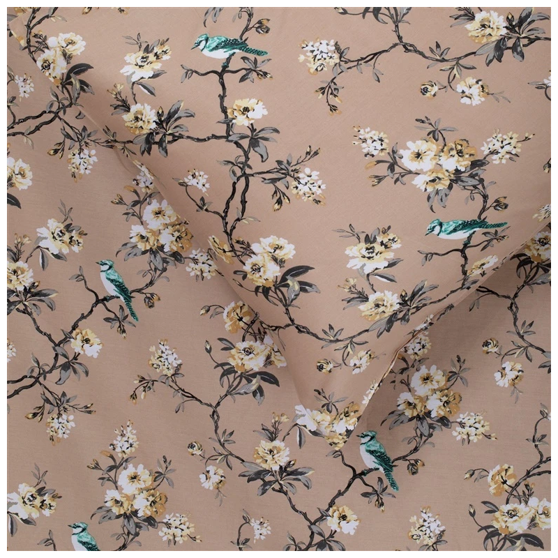 Gultas veļas komplekts Domoletti D-1029, brūns, 140x200 cm