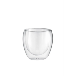 Krūzīte dubultstikla 2 gab 0,35l