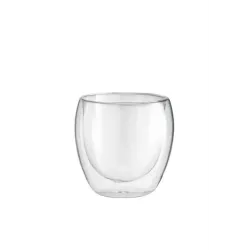 Cup coffe high borosi double wall 2 pcs