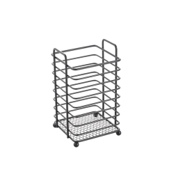 Kaste galda pied.melna st.9,5x9,5x17cm