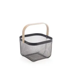 Krepšelis Domoletti. plienas. 25 cm x 24.5 cm