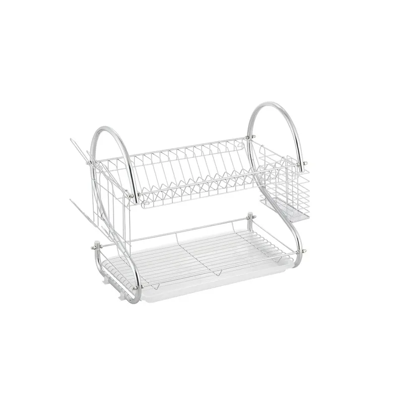Сушилка для посуды Okko, 53.5 см x 24.5 см x 37 см, cталь-полипропилен ,pp,, хромовый цв.