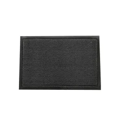 Durvju paklājiņš Domoletti 3D, melns, 40 cm x 60 cm x 1 cm