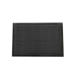 Durvju paklājiņš Domoletti 3D, melns, 60 cm x 90 cm x 1 cm