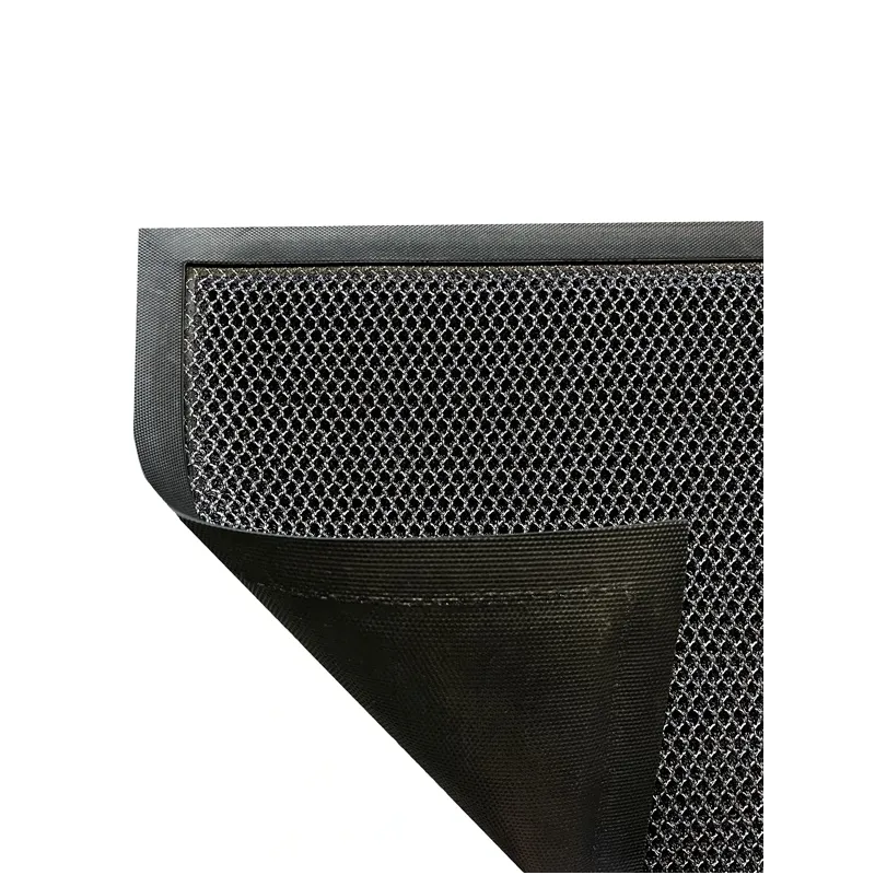 Durvju paklājs Domoletti 3D, melna, 60 cm x 90 cm x 1 cm