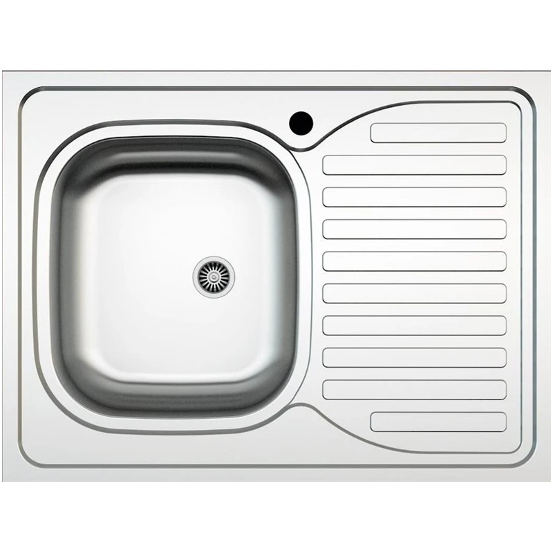 Izlietne as30 + sifons as1007 80x60cm