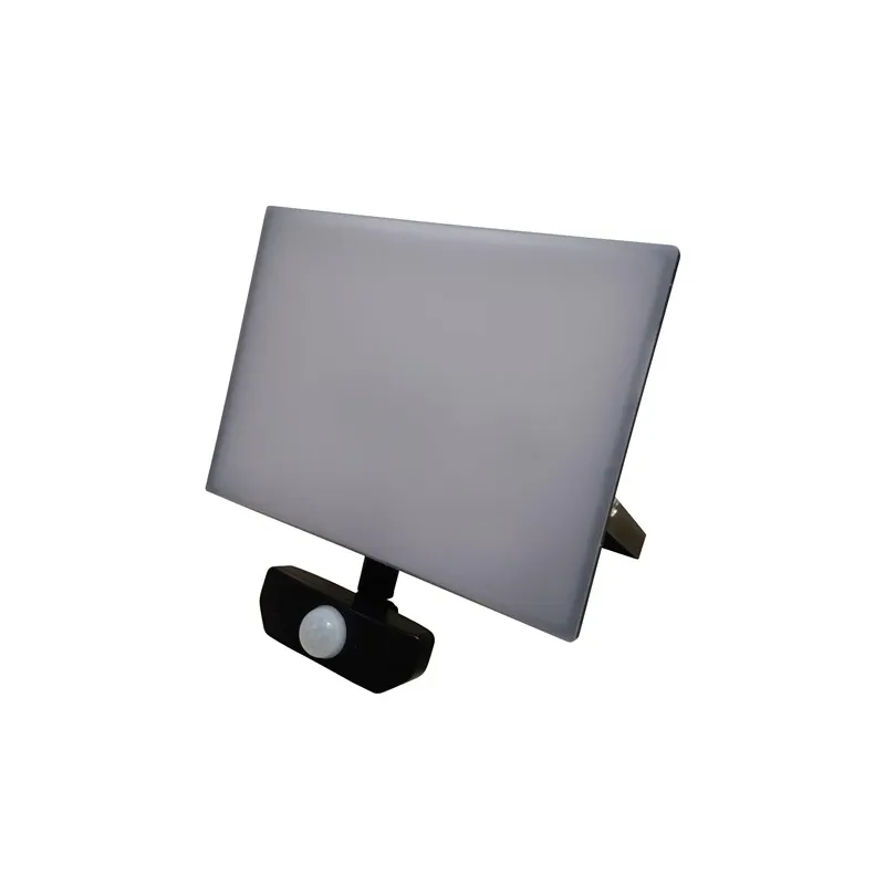 Prožektors ar kustības sensoru Standart, 5465 lm, 4000 °K, IP65, melna krās.