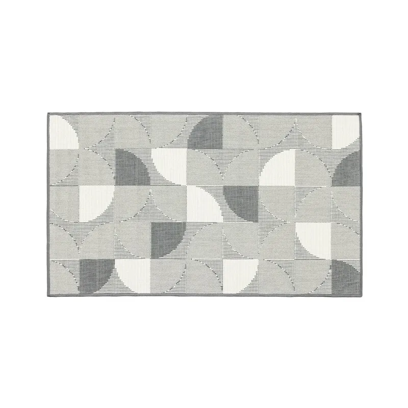 Kilimas lauko terasoms Domoletti REVESRSO, pilka sp., 140 cm x 80 cm