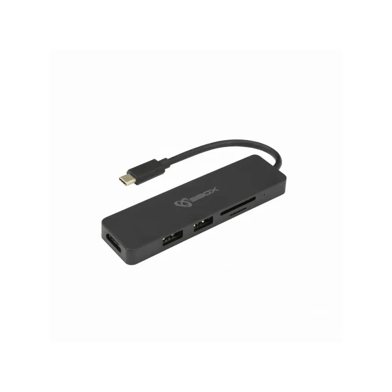 Sbox TCA-51 USB Type-C- HDMI-USB-3.0-SD+TF