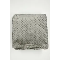 Blanket waffle flannel 150x200 cm beige
