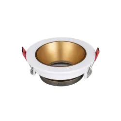 Šviestuvas įleidžiamas Domoletti ARDU. GU10. aukso-baltas