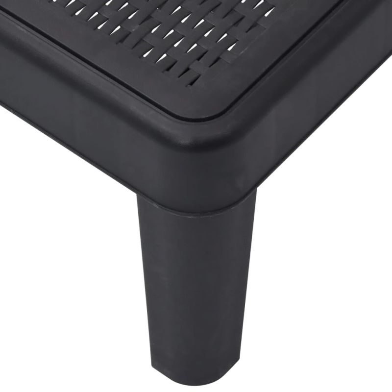 vidaXL sauļošanās krēsls, regulējams, 155,5x57x28 cm, polipropilēns