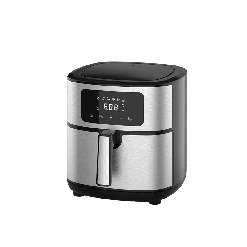 Aerogrils Standart AF80B-R, sudraba-melna, 1500 W, 8 l