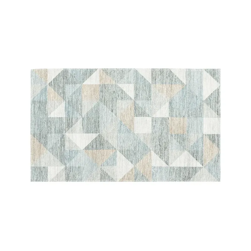 Kilimas vidaus Domoletti FR-22-188-1. pilkas. 150 cm x 90 cm