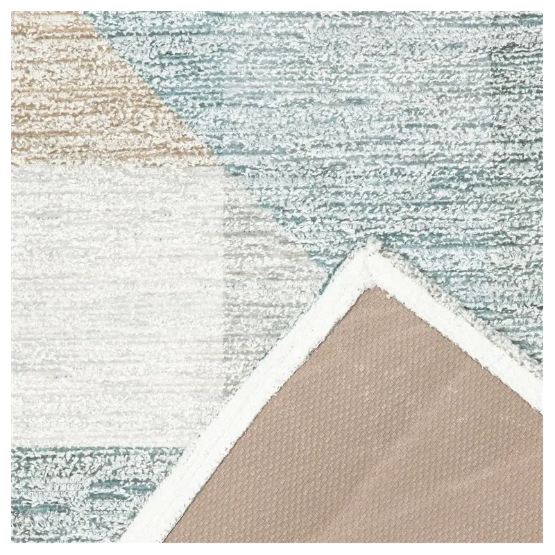 Kilimas vidaus Domoletti FR-22-188-1. pilkas. 150 cm x 90 cm