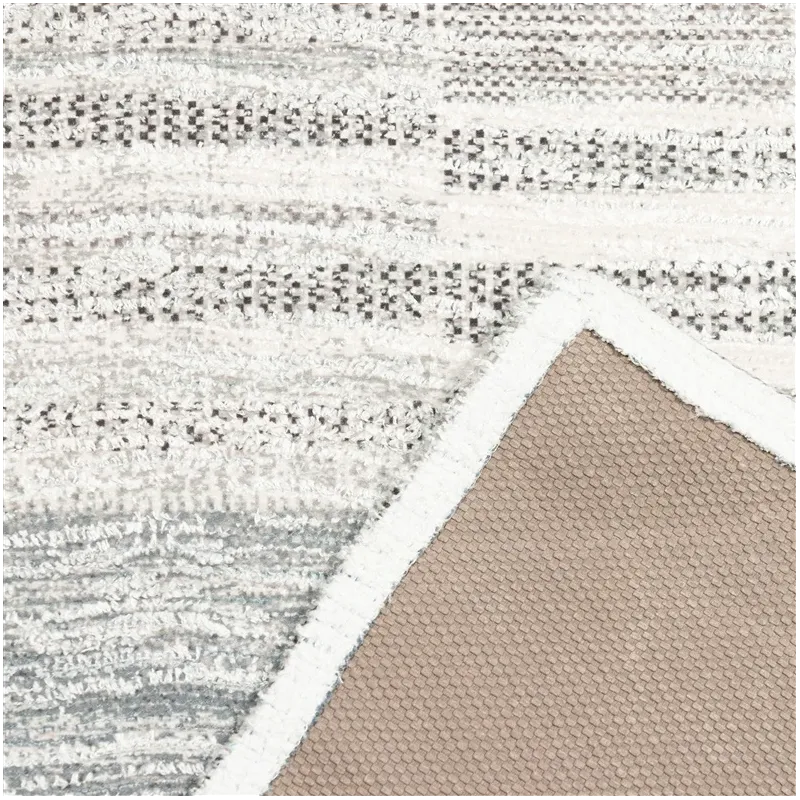 Kilimas vidaus Domoletti ILLUSION, pilka sp., 200 cm x 80 cm