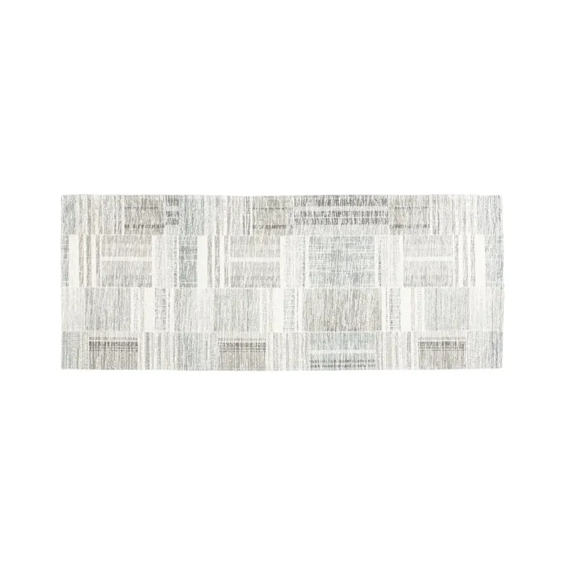 Paklājs iekštelpu Domoletti ILLUSION, pelēka, 200 cm x 80 cm