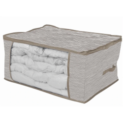 Kaste 60x45x30cm pelēka tekstila