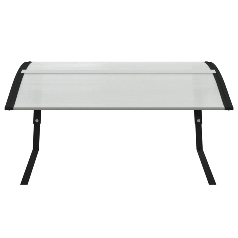 vidaXL robotizēta zāles pļāvēja garāža, melna, 80x101x46 cm