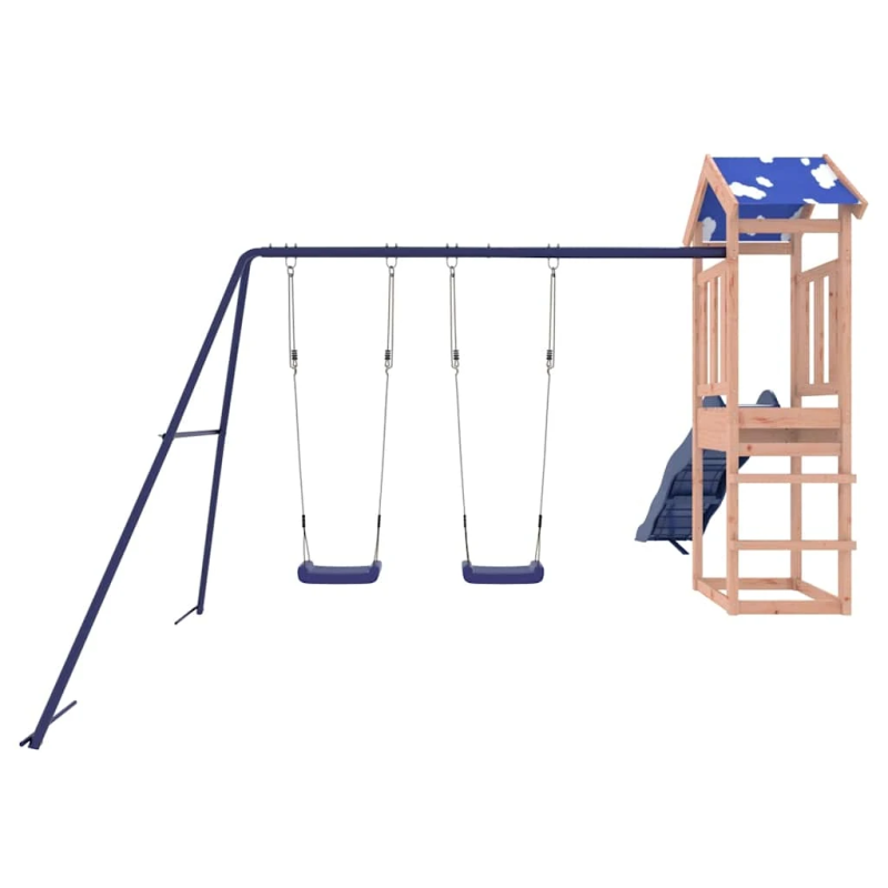 vidaXL āra rotaļu laukums, Duglasa egles masīvkoks