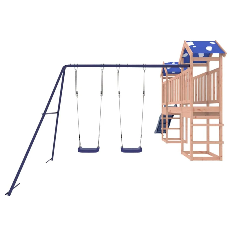 vidaXL āra rotaļu laukums, Duglasa egles masīvkoks