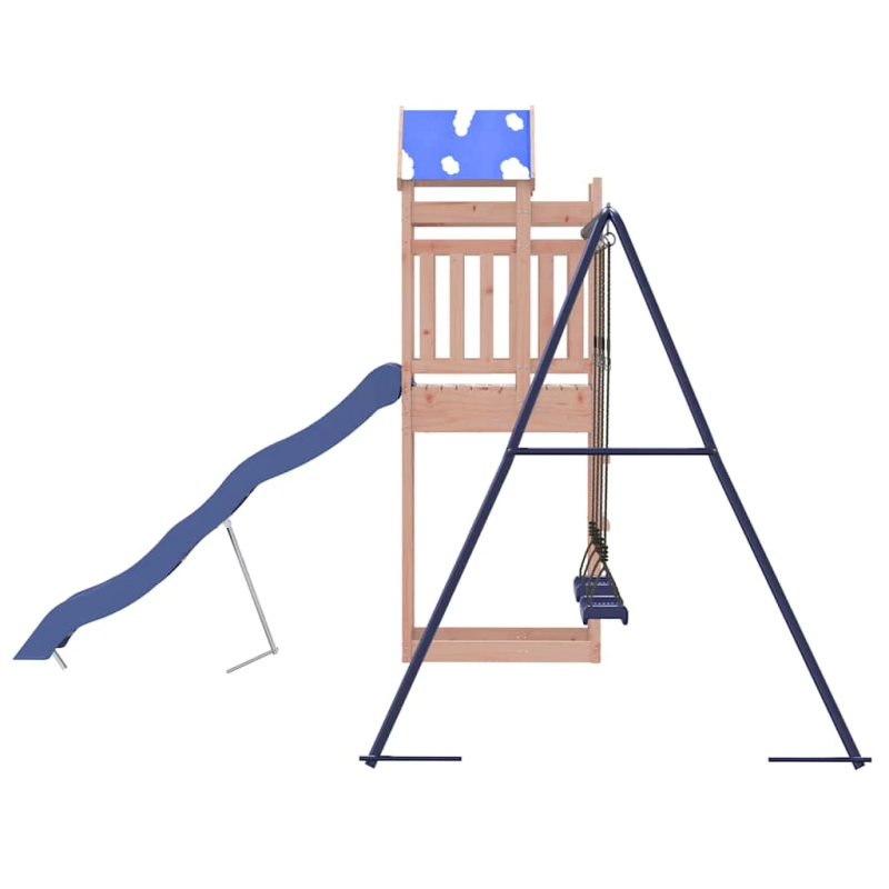 vidaXL āra rotaļu laukums, Duglasa egles masīvkoks