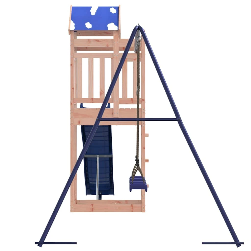 vidaXL āra rotaļu laukums, Duglasa egles masīvkoks