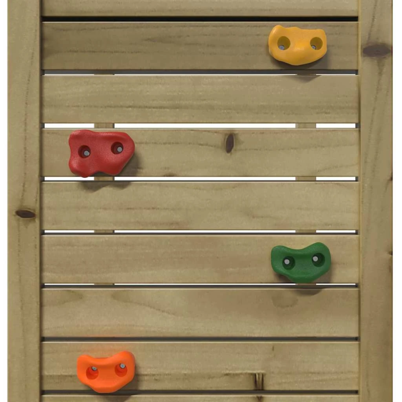 vidaXL āra rotaļu laukums, impregnēts priedes koks