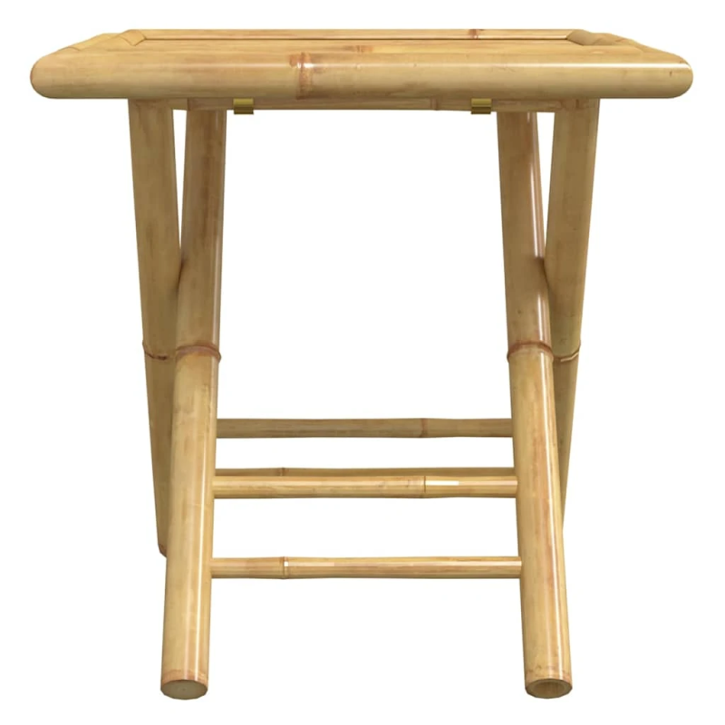 vidaXL 3-daļīgs bistro mēbeļu komplekts, bambuss