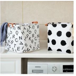 Grozs veļas domoletti 33x33x34.5cm tekst