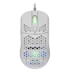 Spēļu pele WHITE SHARK GALAHAD, balta