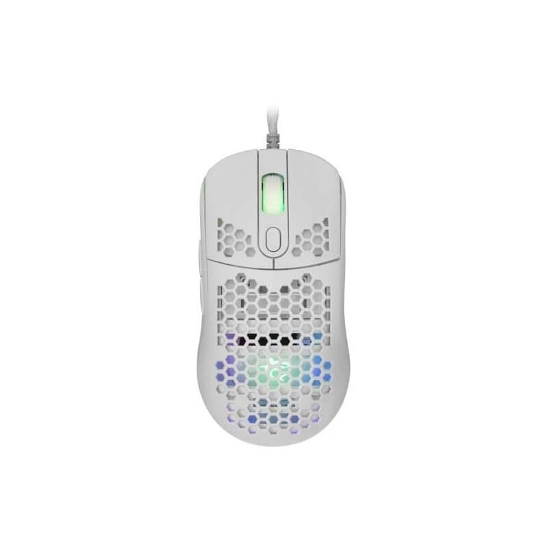 Spēļu pele WHITE SHARK GALAHAD, balta